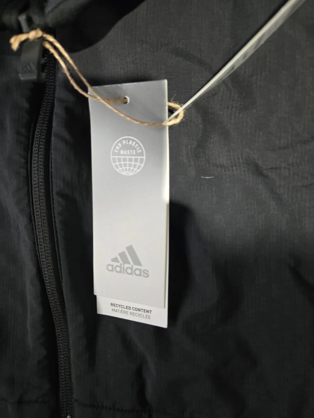 ADIDAS GOLF Womens' $130 HYBRID PARKA Full Zip Jacket Black Sz 2XL NWT